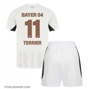 Bayer Leverkusen Martin Terrier #11 Seconda Maglia Bambino 2024-25 Manica Corta (+ Pantaloni corti)